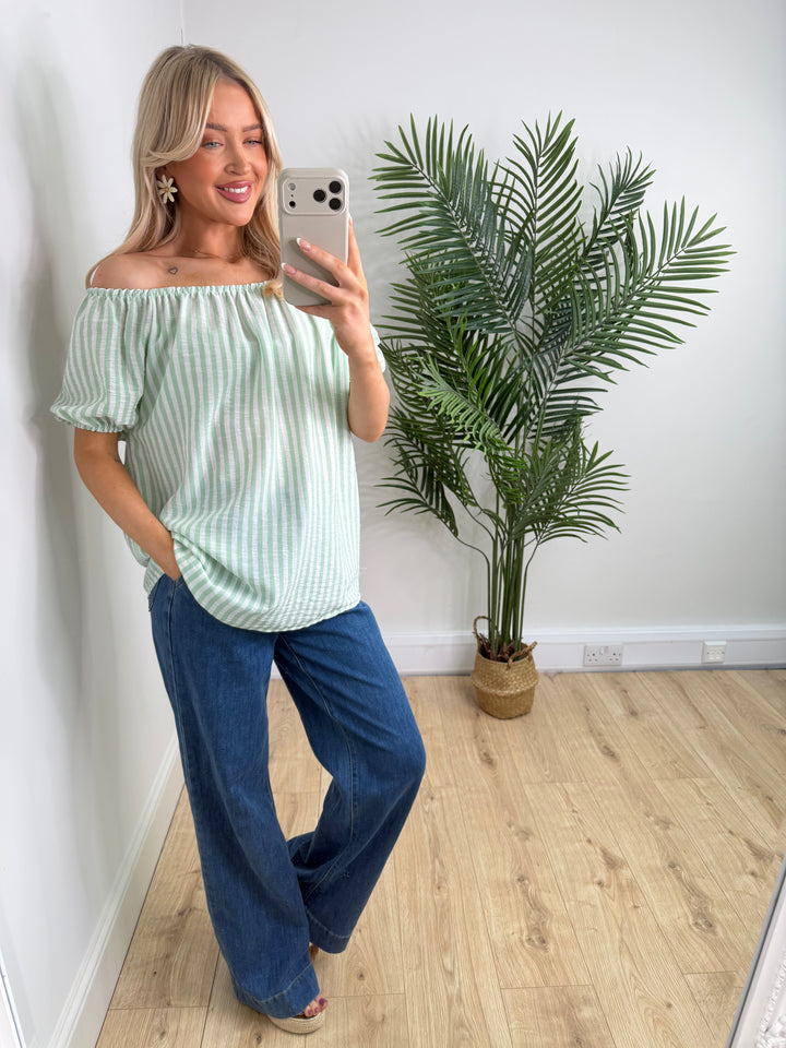 Walter Stripe Bardot - Mint