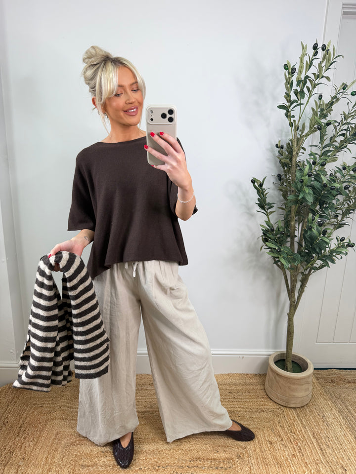 Kennedy Knit - Chocolate