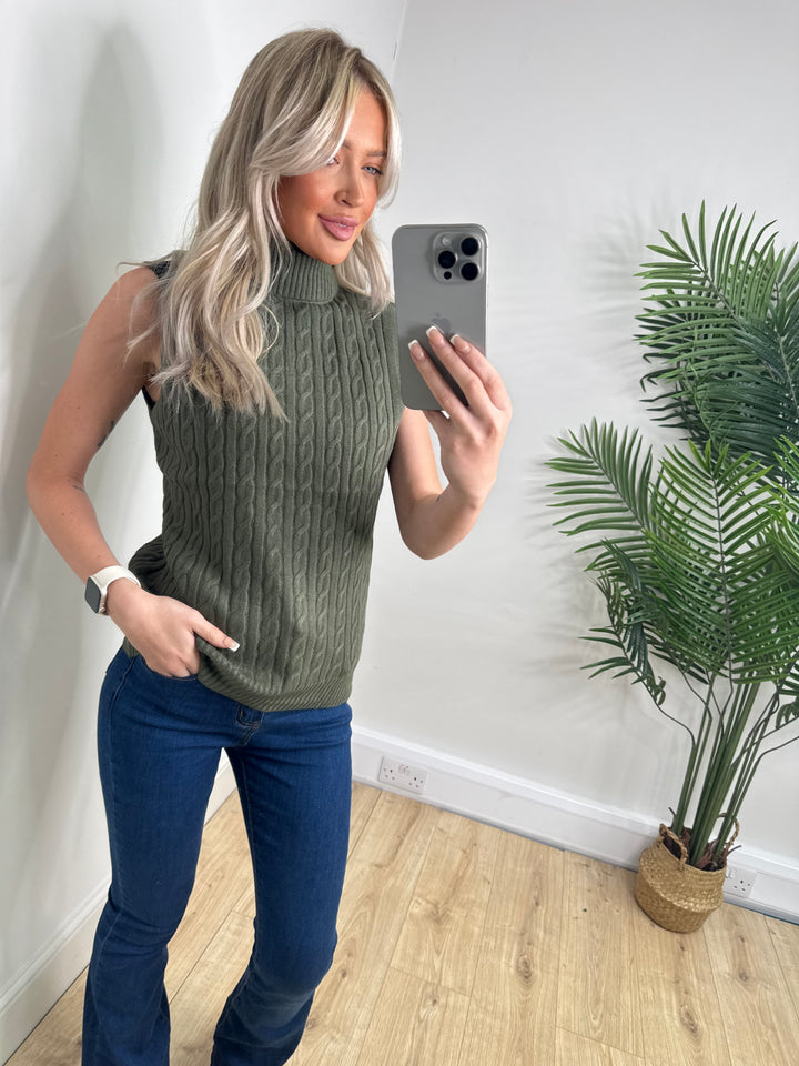 Clara Top - Khaki