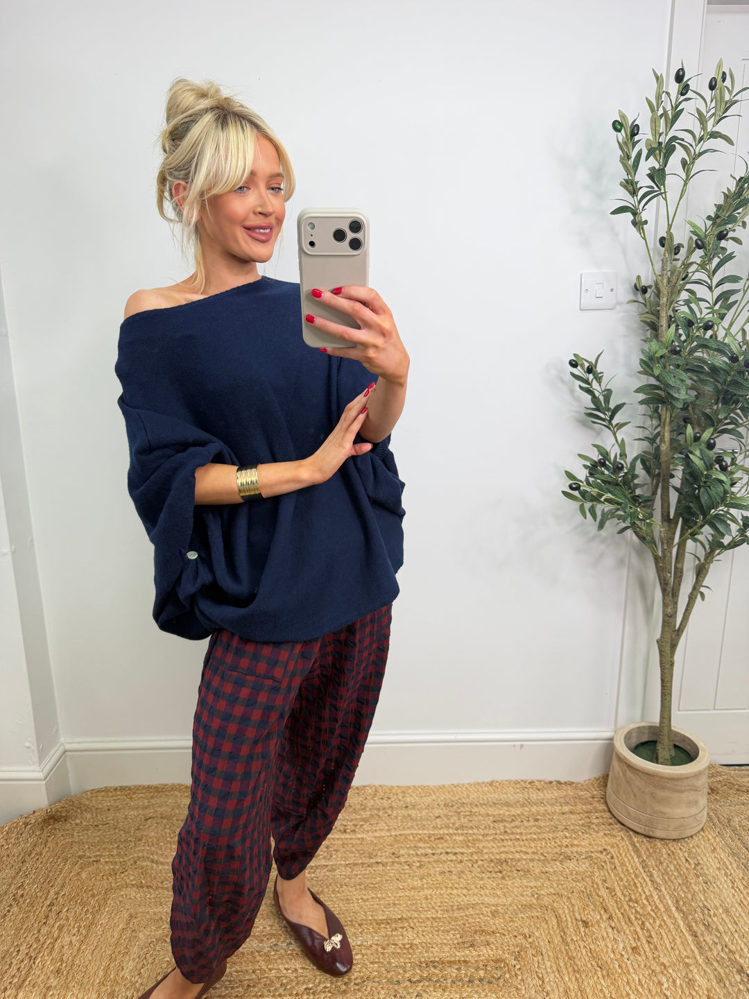 Kelly Knit - Navy