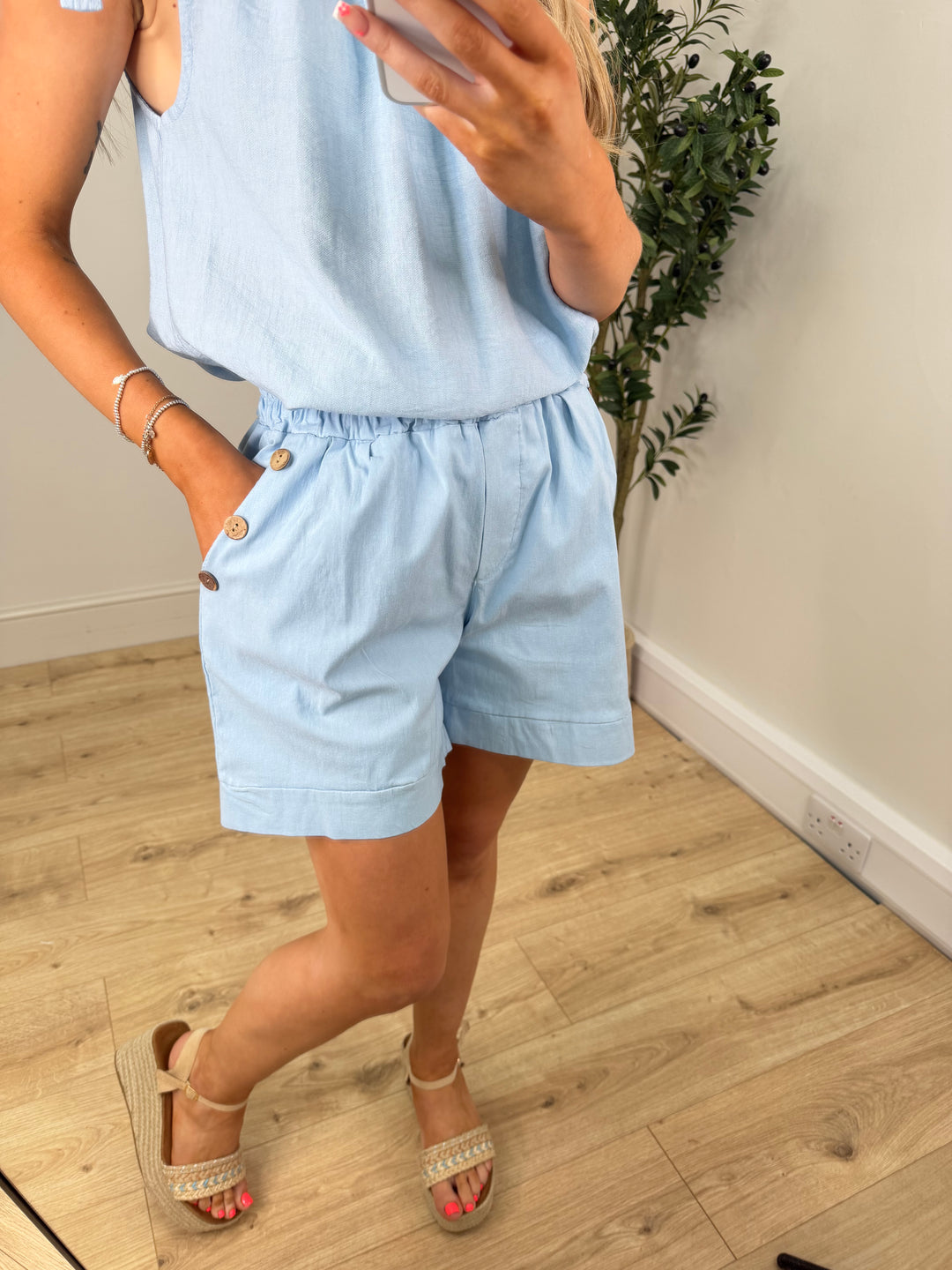Imogen Magic Shorts - Baby Blue
