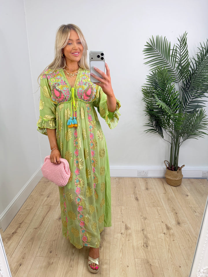 Alana Boho Maxi Dress