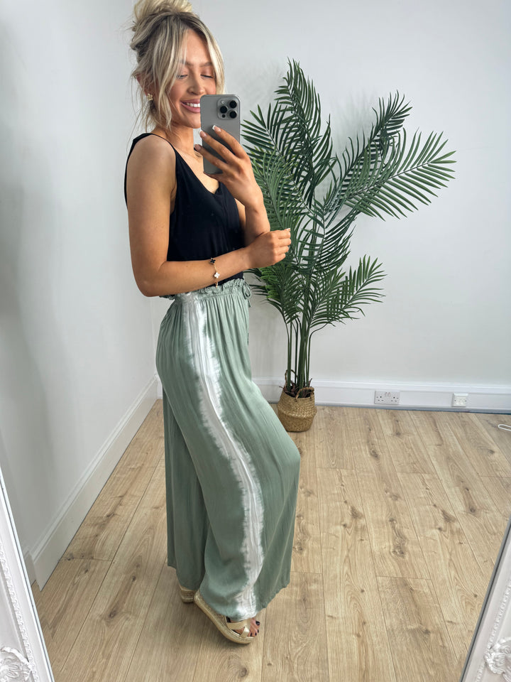 Dylan Tiedye Trousers - Khaki