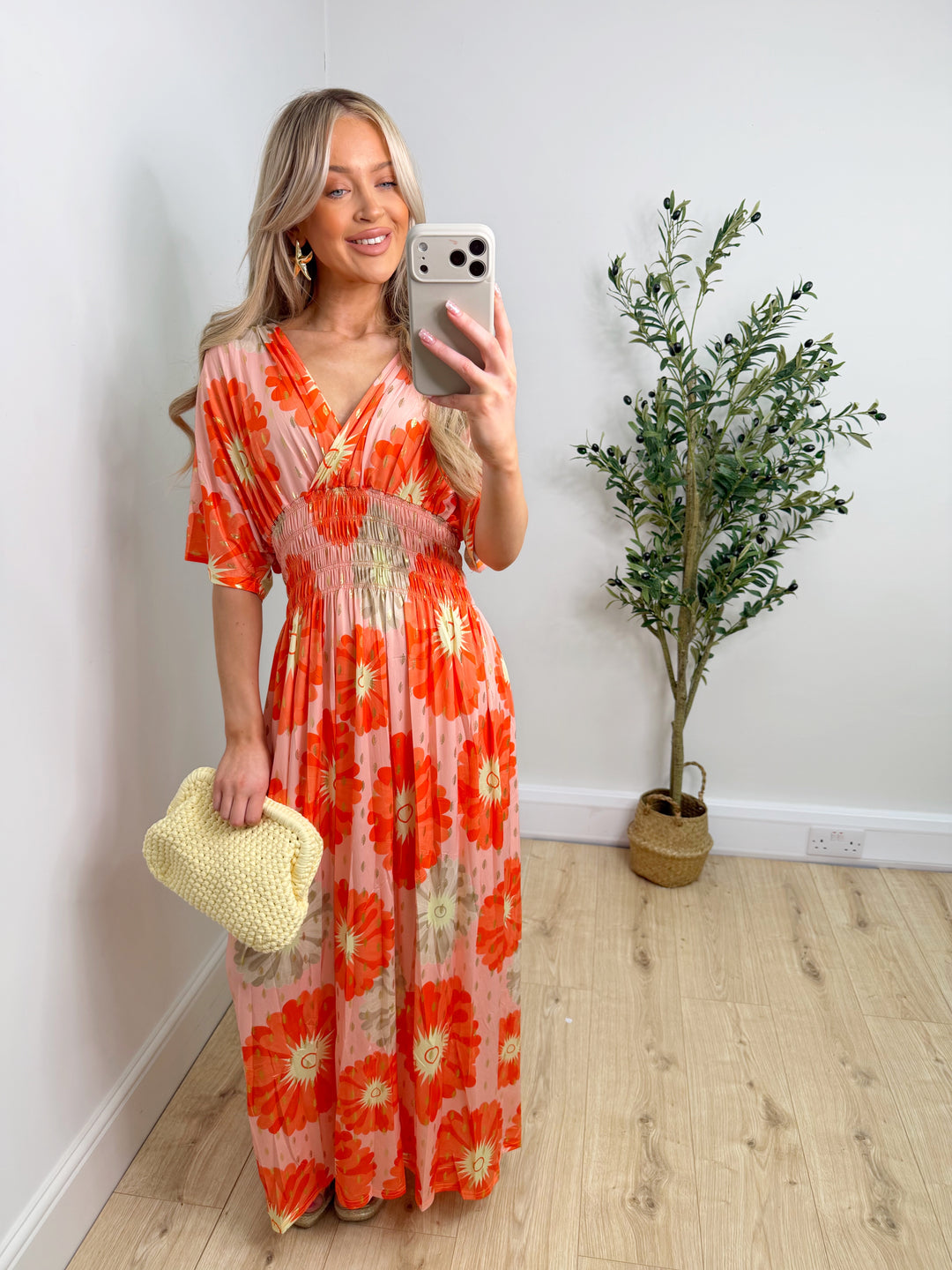 Sunset Dress - Orange
