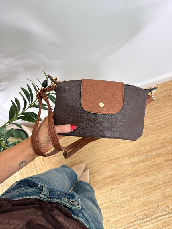 PU Bianca Bag - Chocolate