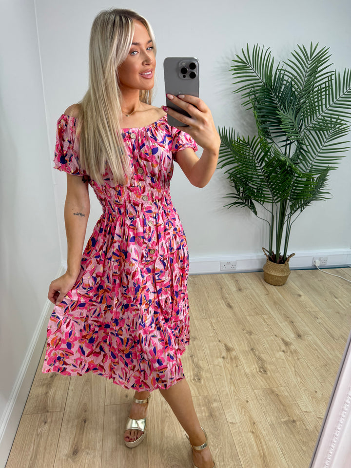 Tanya Magic Dress - Pink