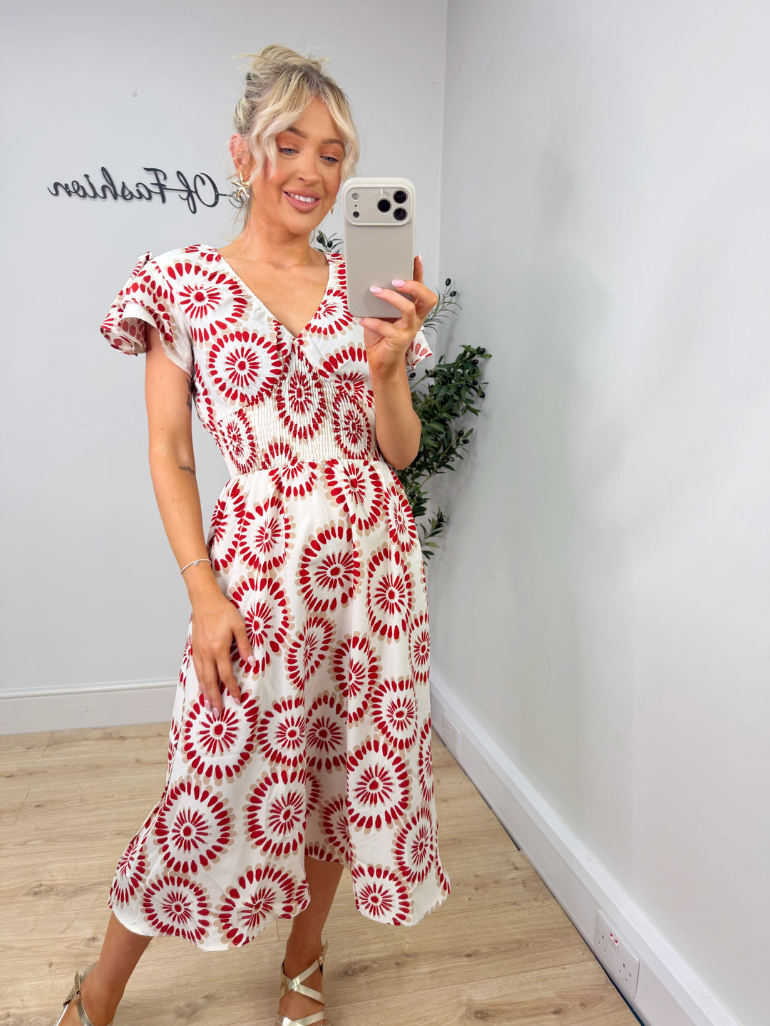 Sophia Polka Dot Dress