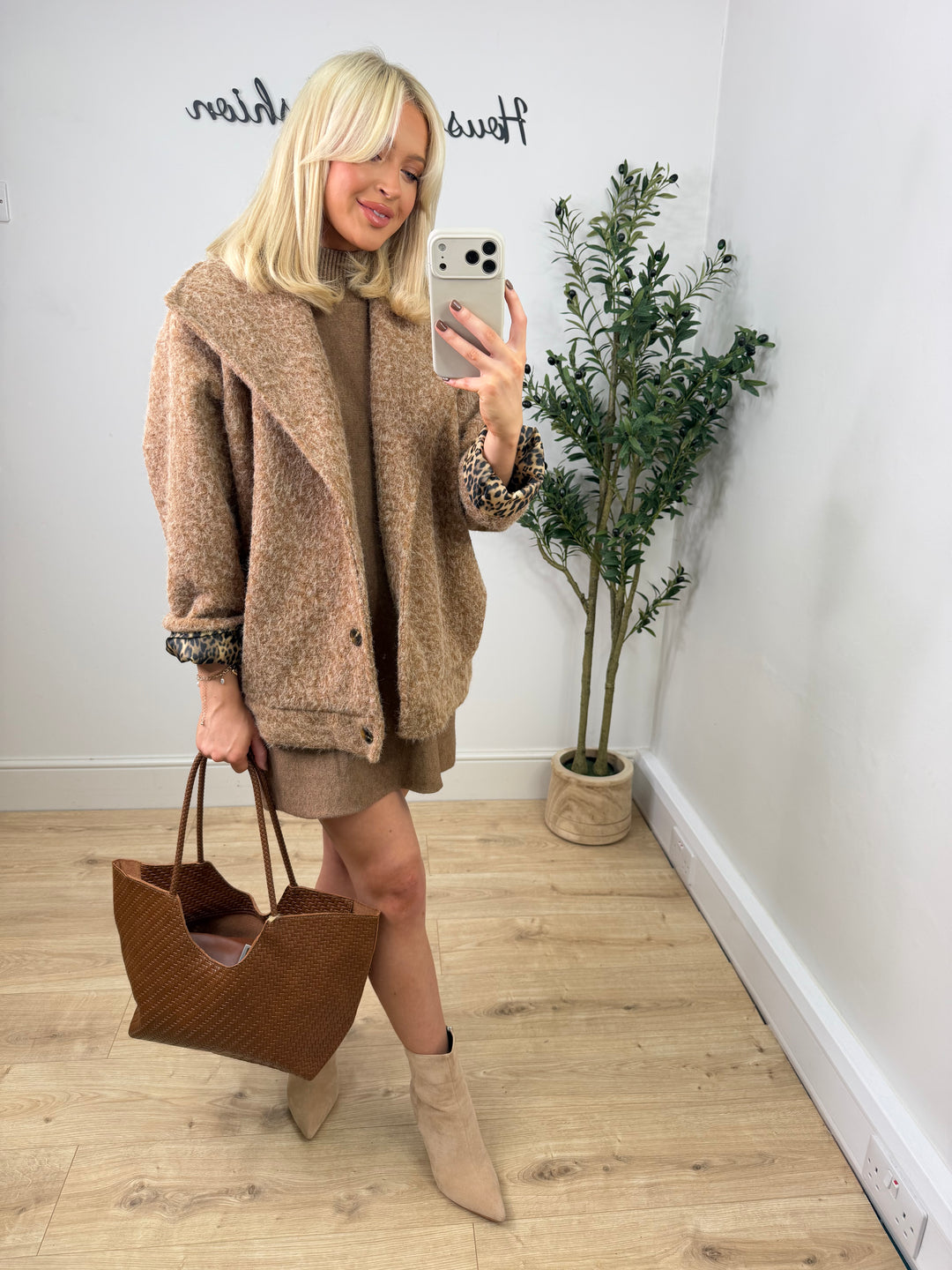 Freya Jacket - Tan