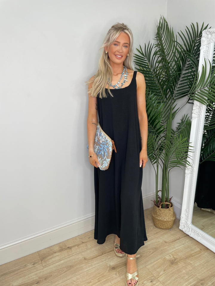 Sylvia Maxi - Black