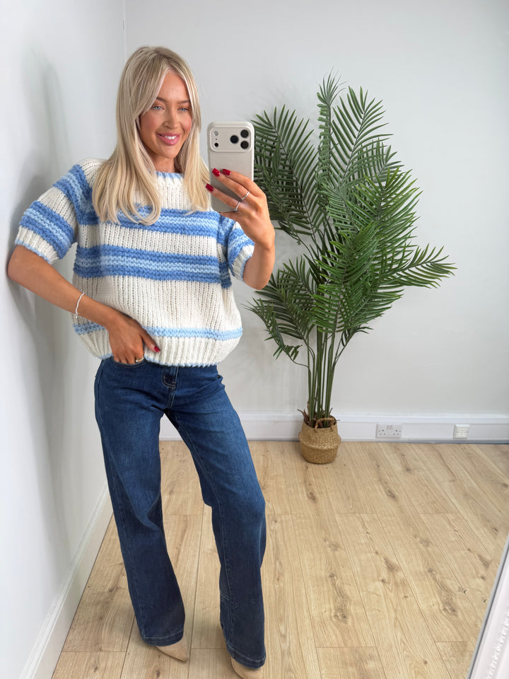 Cleo Knit - Baby Blue