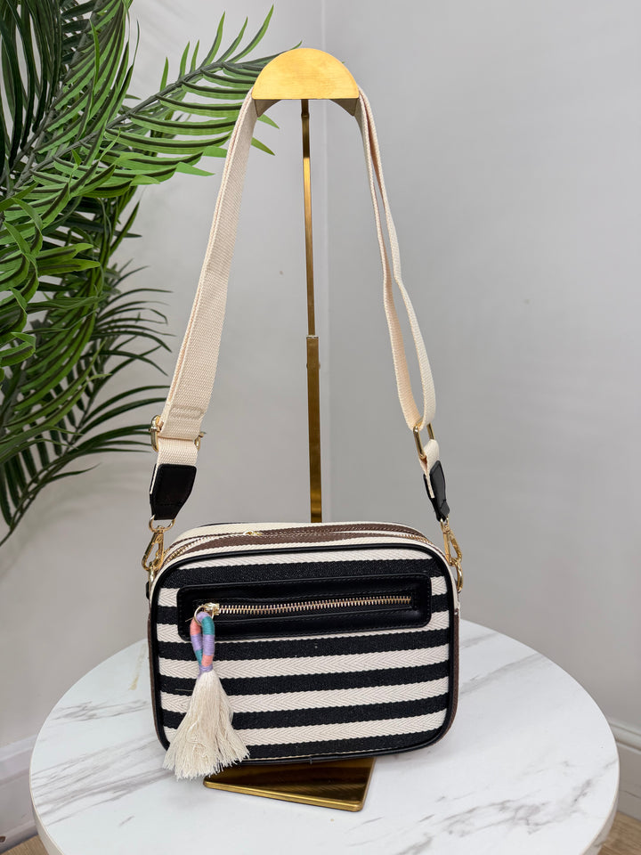 Kiki Bag - Chocolate & Black