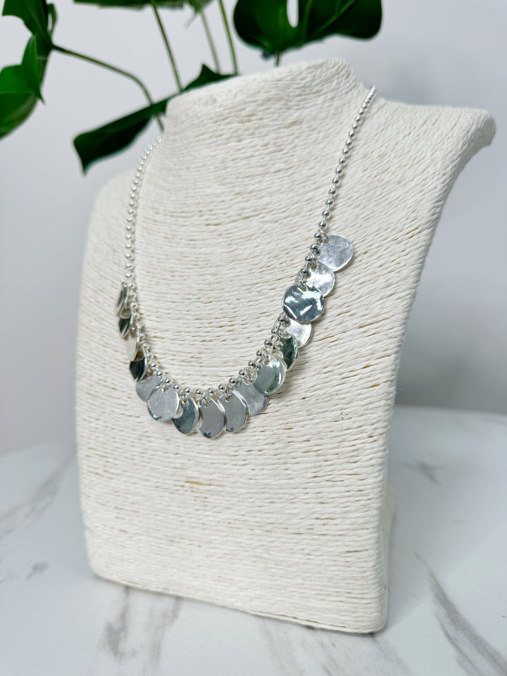 Penny Necklace - Silver