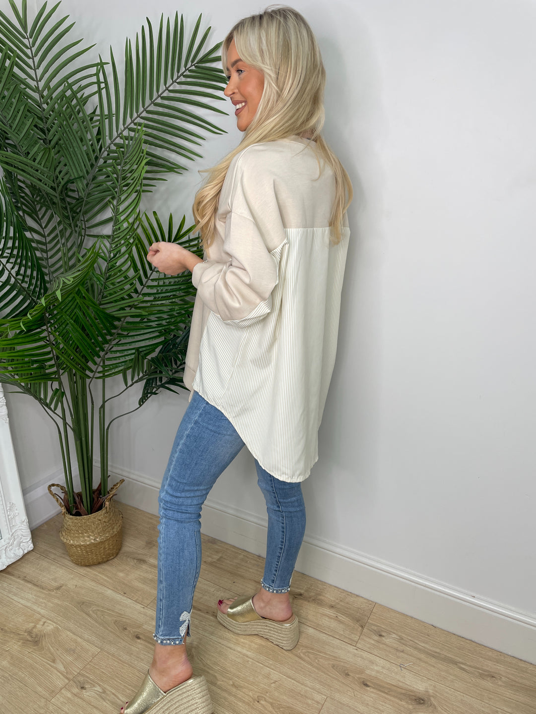 Aria Sweatshirt - Beige