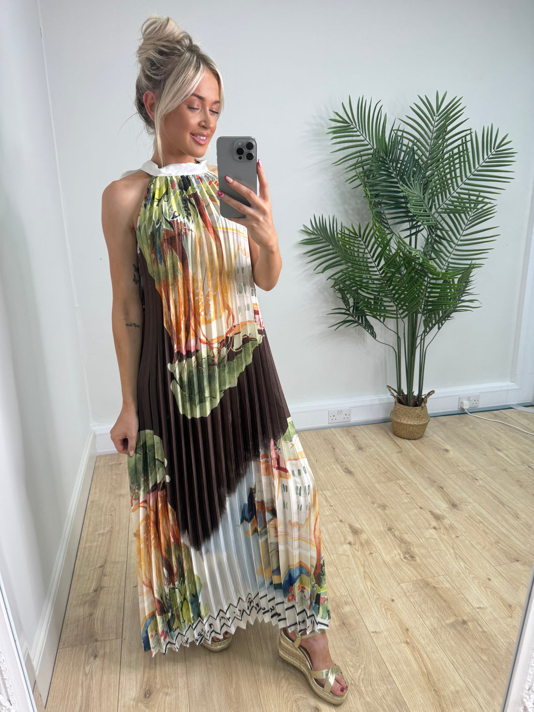Coastal Dress - Chocolate