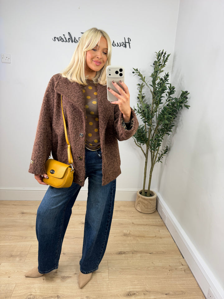 Freya Jacket - Chocolate