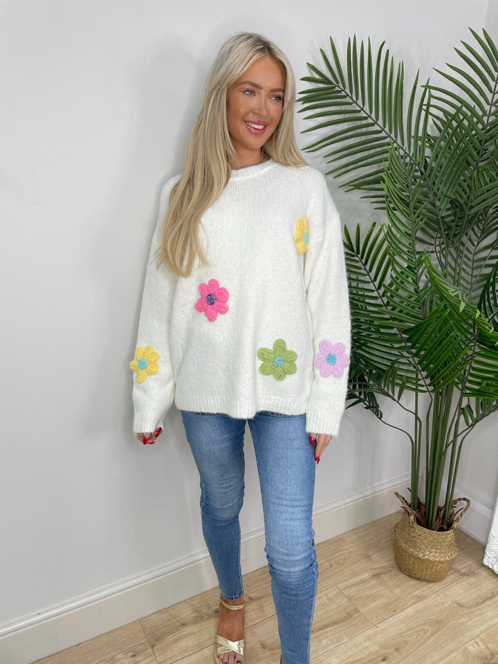 Daisy Jumper - Cream