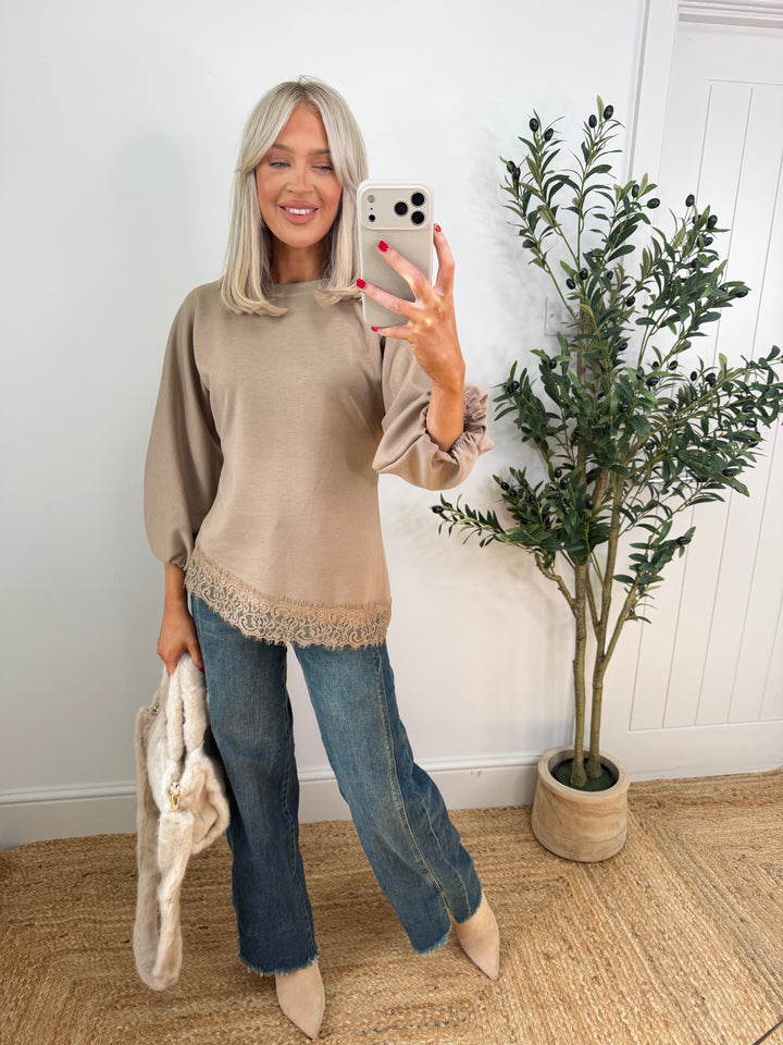 Stella Sweatshirt - Beige