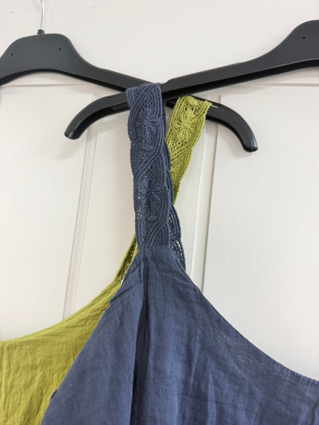 Ruffle Cami Top - Lime or Navy