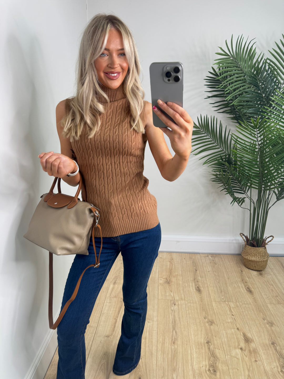 Clara Top - Camel