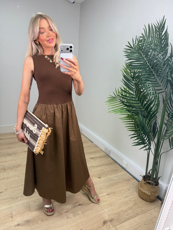 Harmony Dress - Chocolate