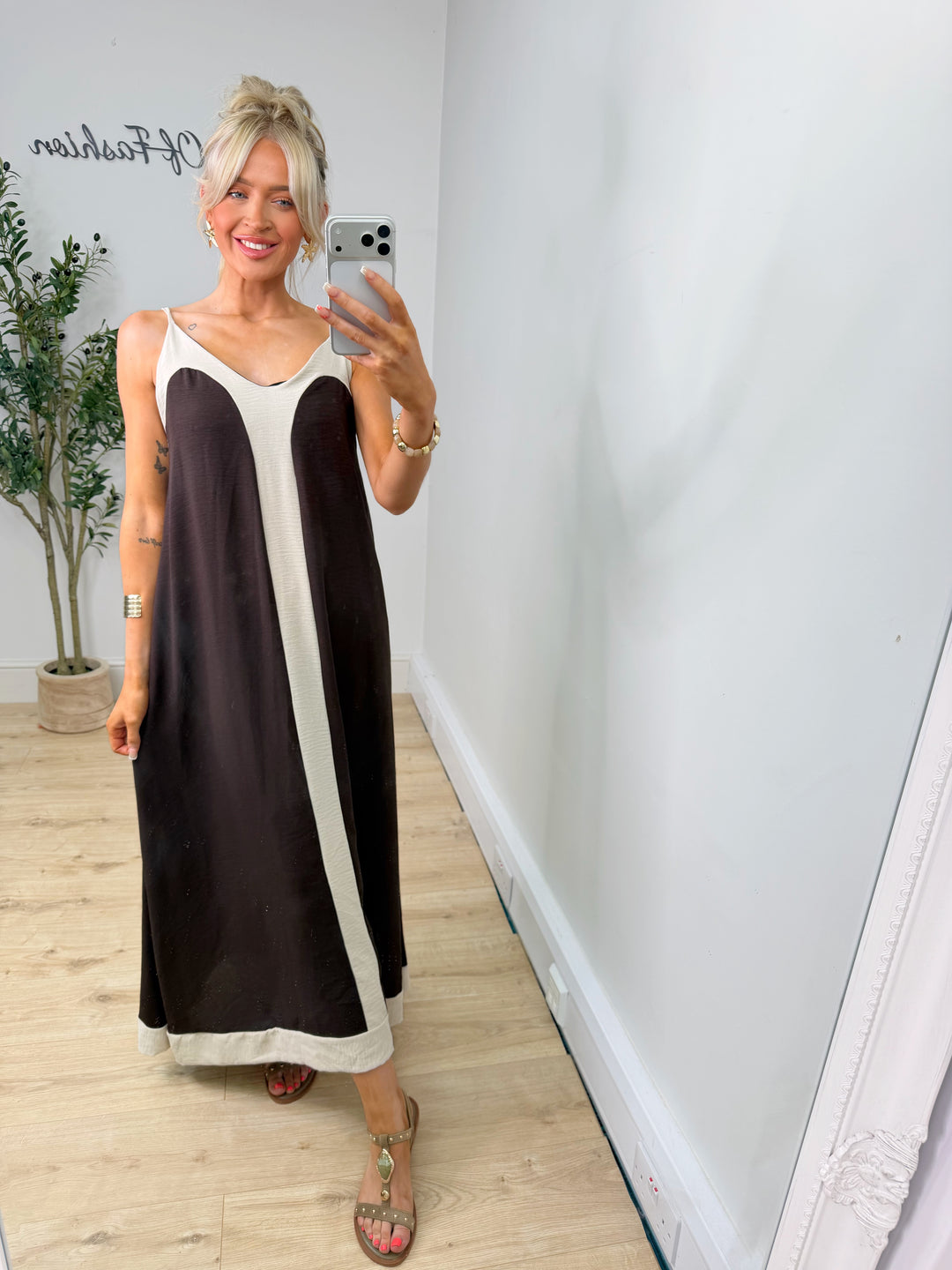 Harmony Dress - Chocolate