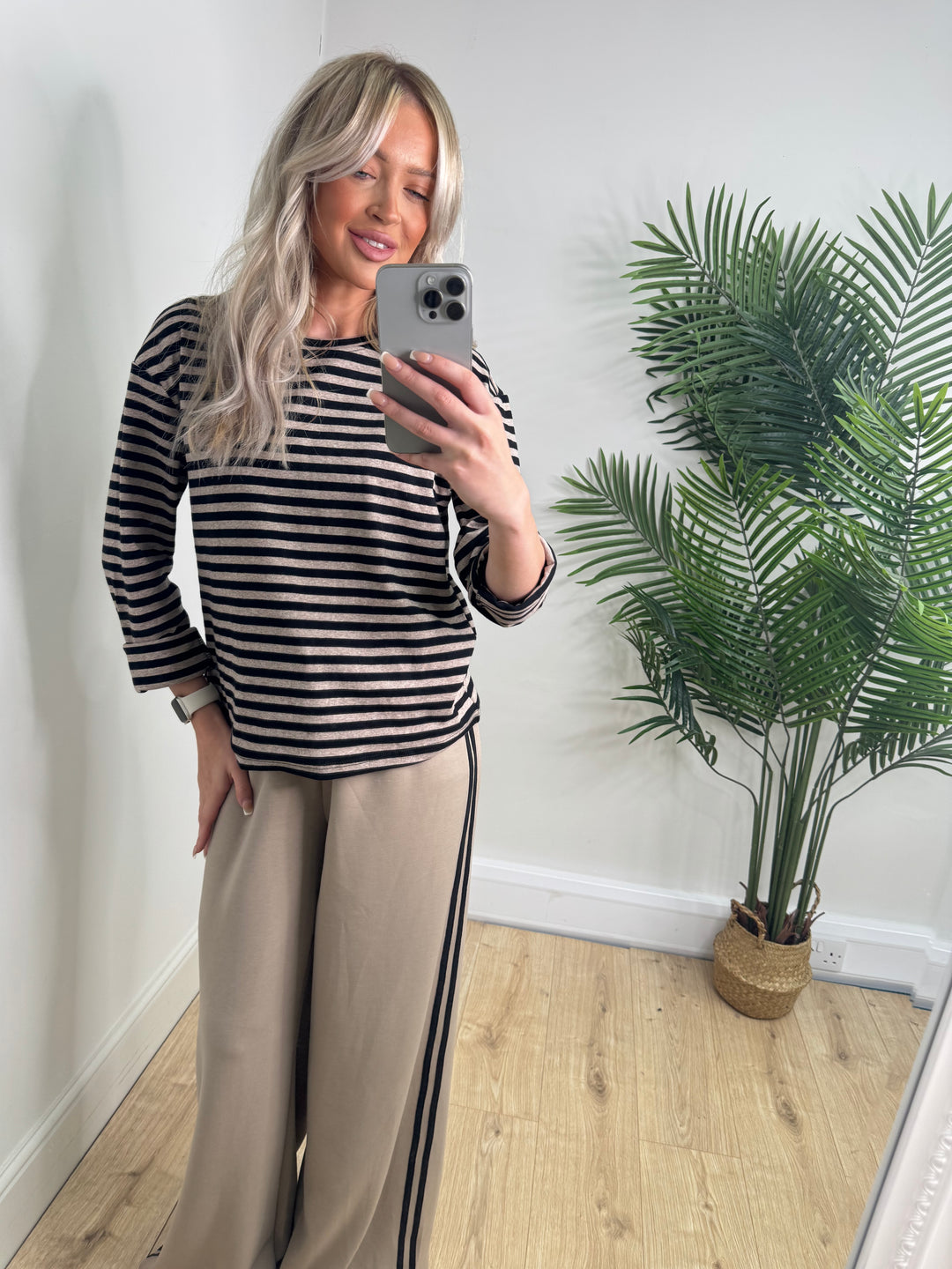 Brittney Stripe Top