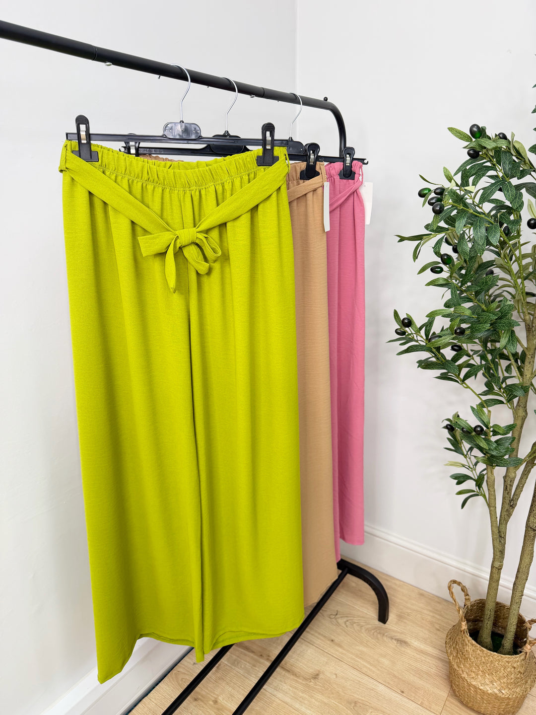 Belted Trousers - 3 colours