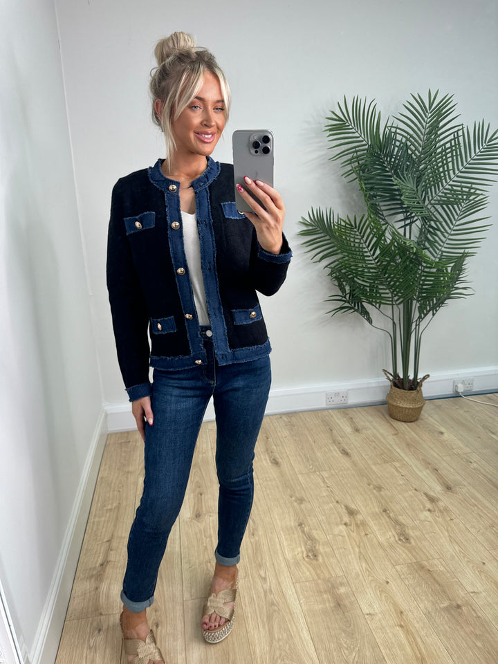 Freya Plain Jacket - Black