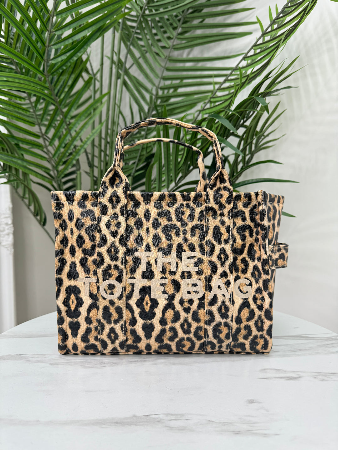 Leopard Tote Bag - Medium