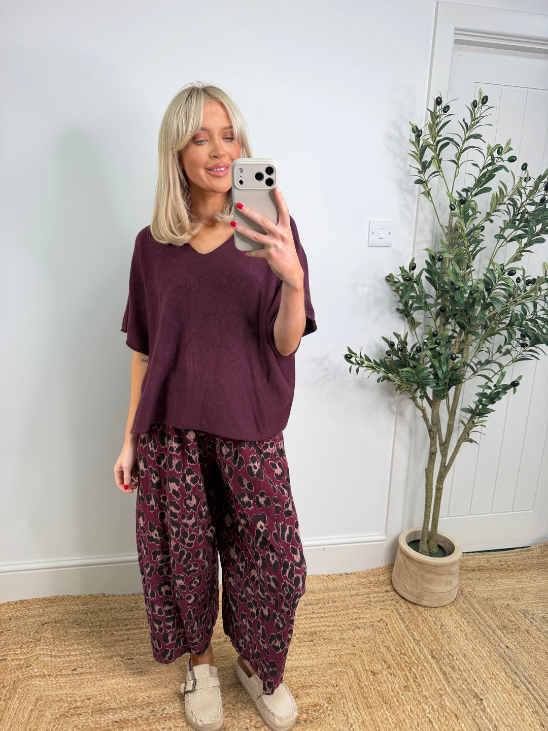 Kembra Knit - Merlot