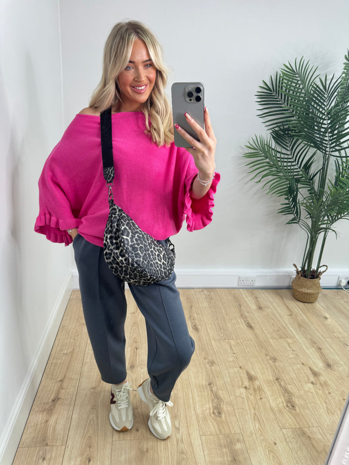Jess Knit - Hot Pink