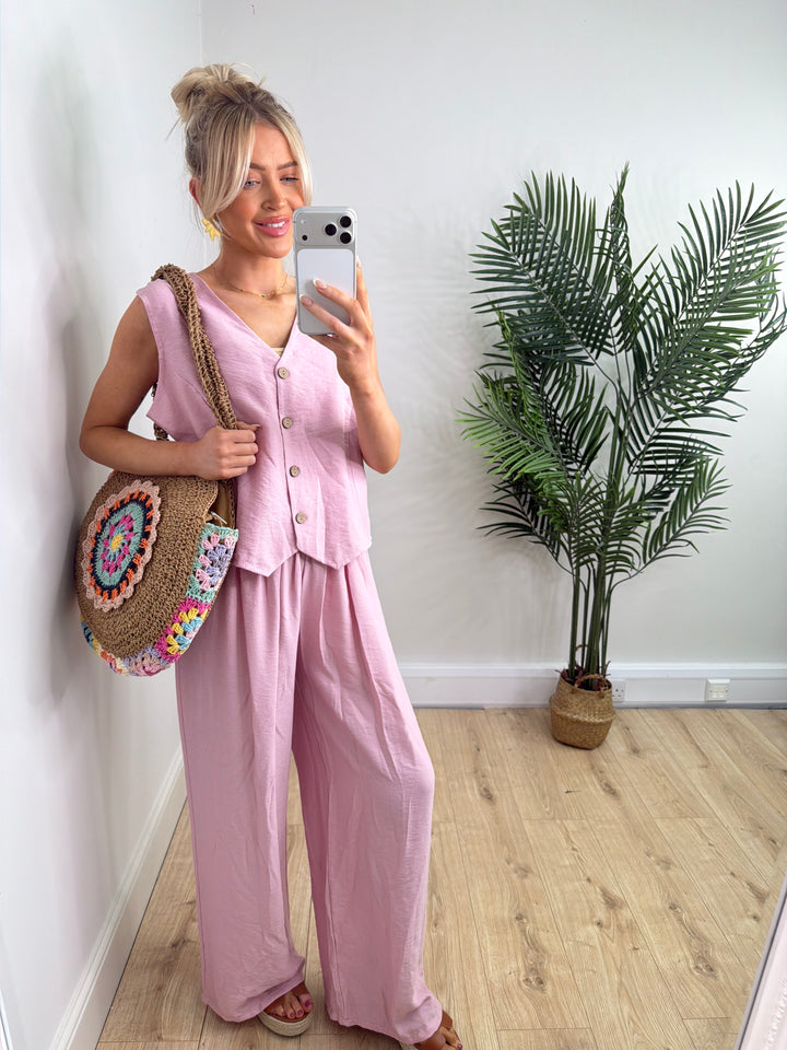 Summer Co-Ord - Pink