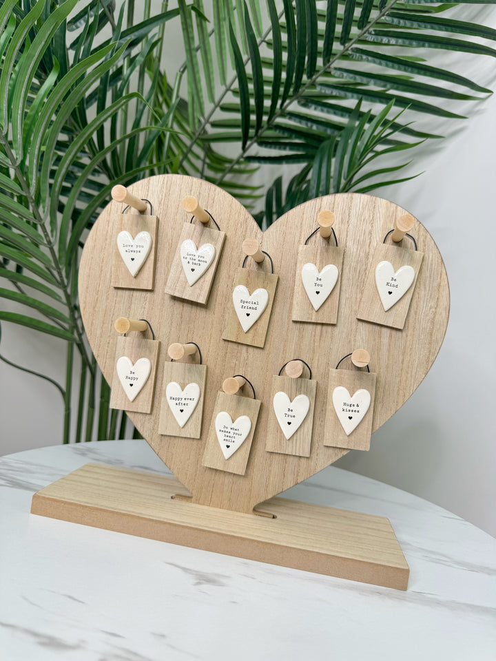 Hanging Heart Plaques