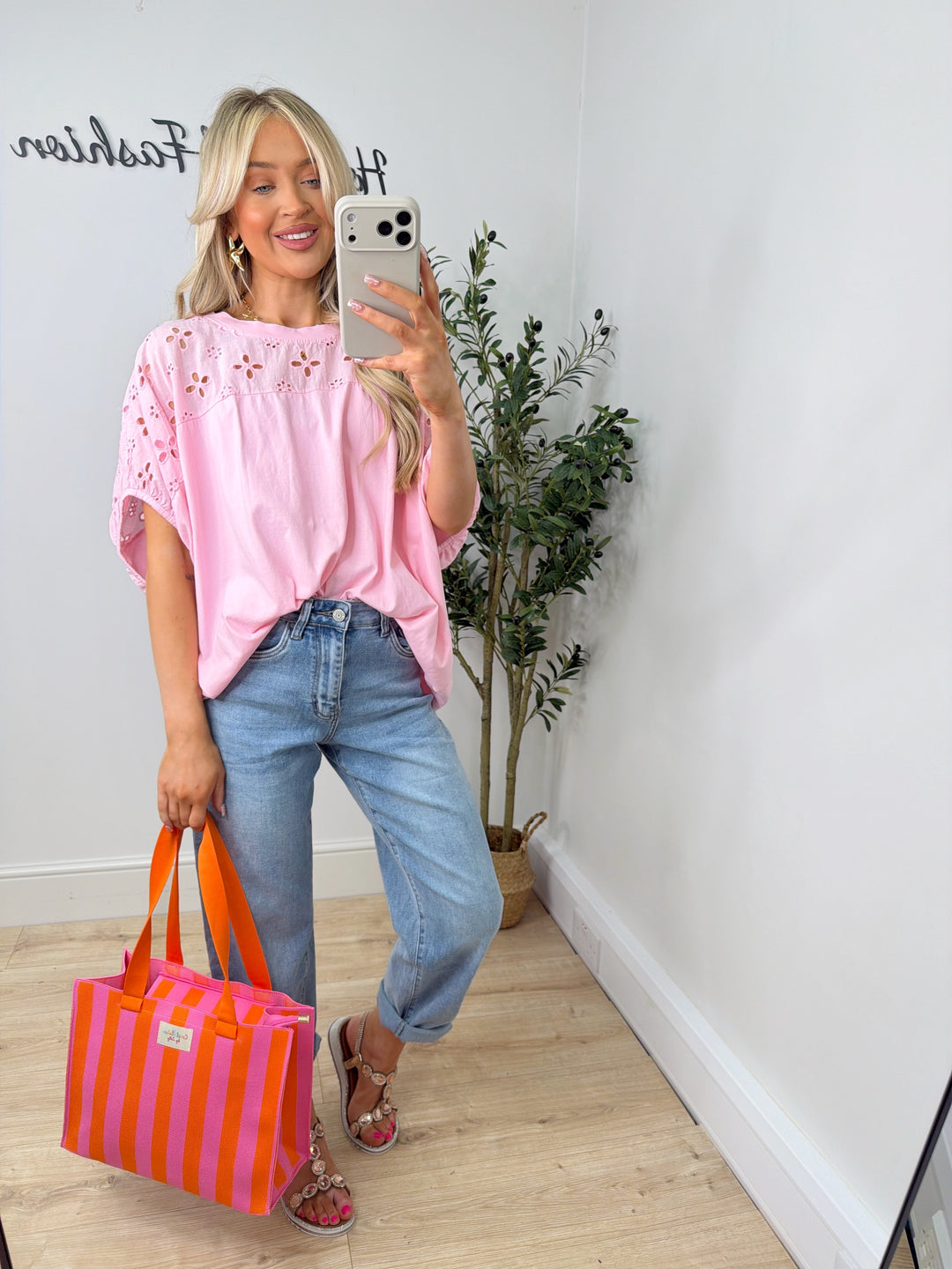 Cerys Top - Pink