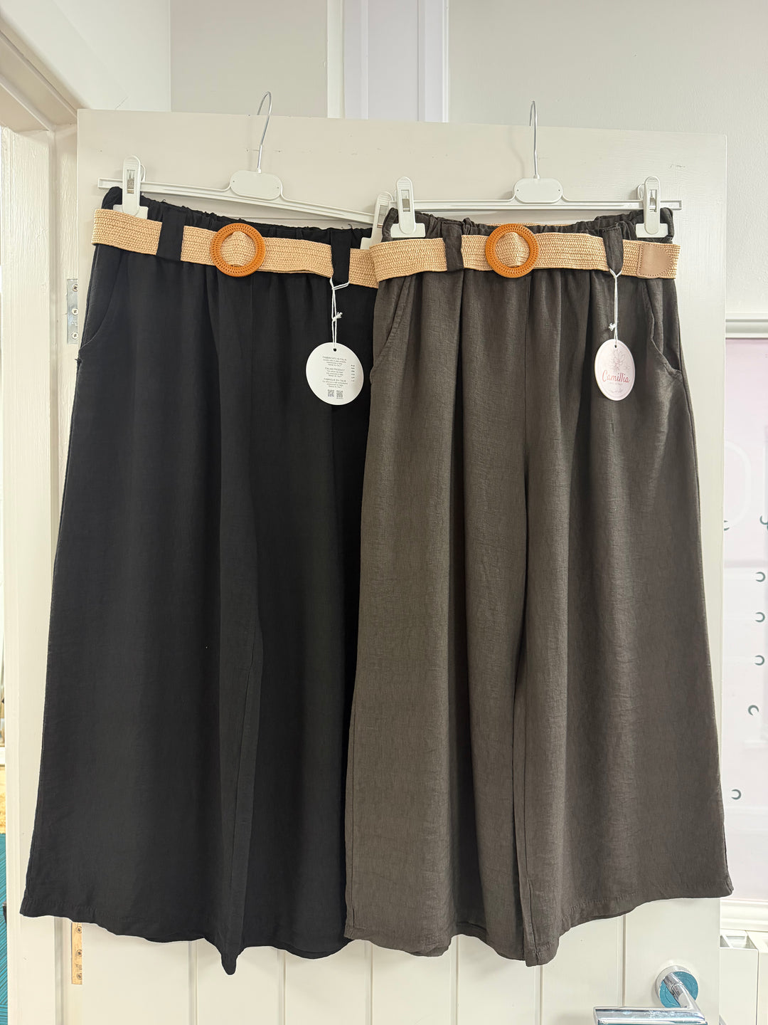 Belted Culouttes - Cocolate or Black