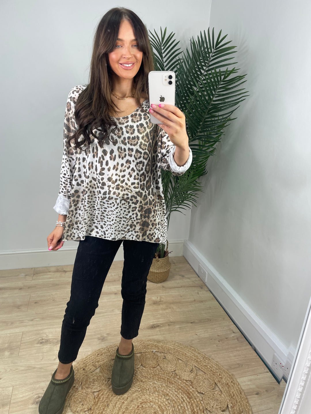 Zoe Leopard Knit