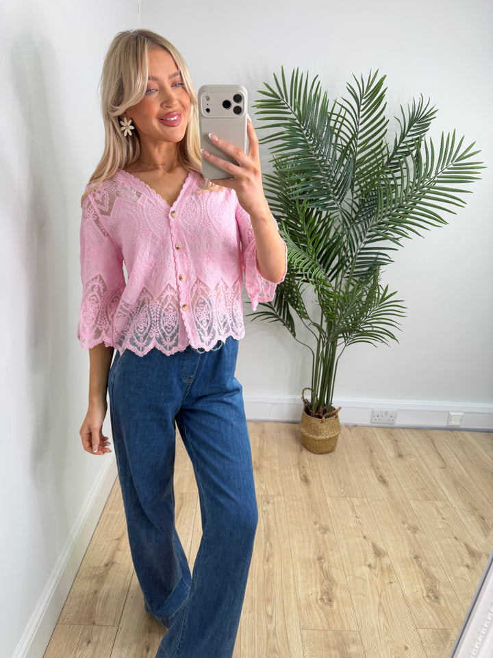 Vicki Top - Pink
