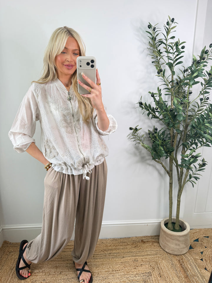 Lindy Bomber - Cream