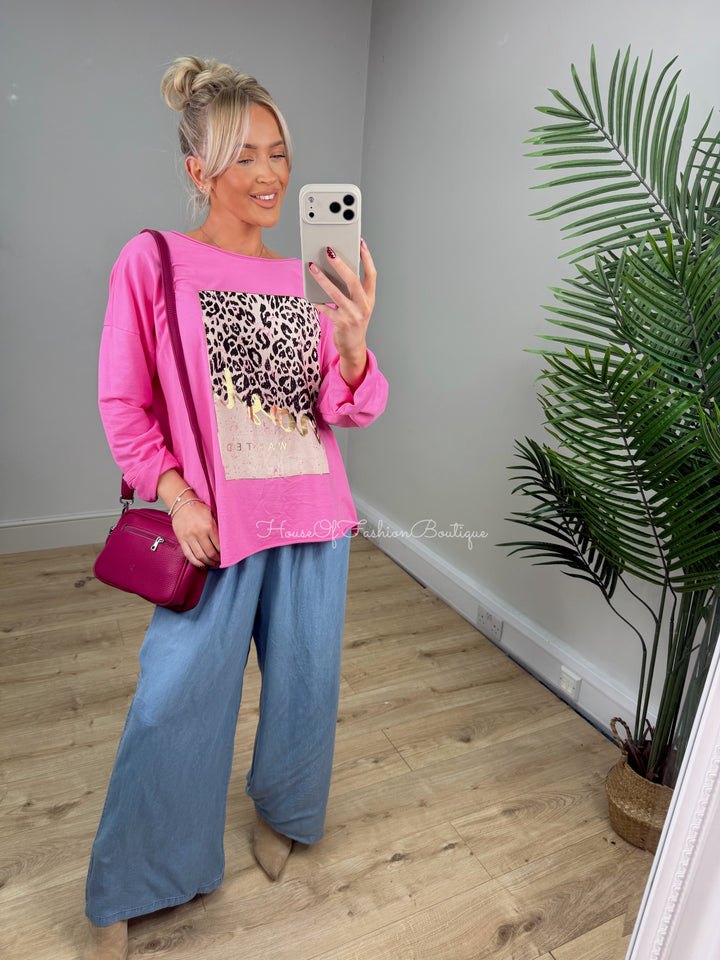 Most Wanted Sweatshirt - Pink