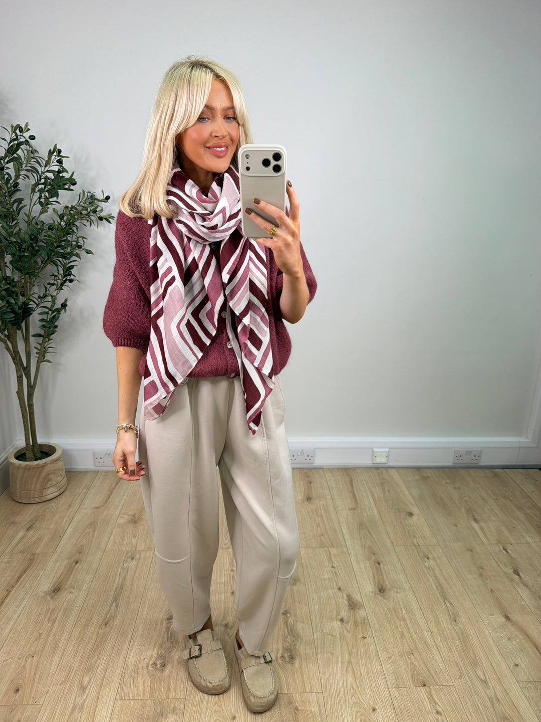 Hazel Print Scarf