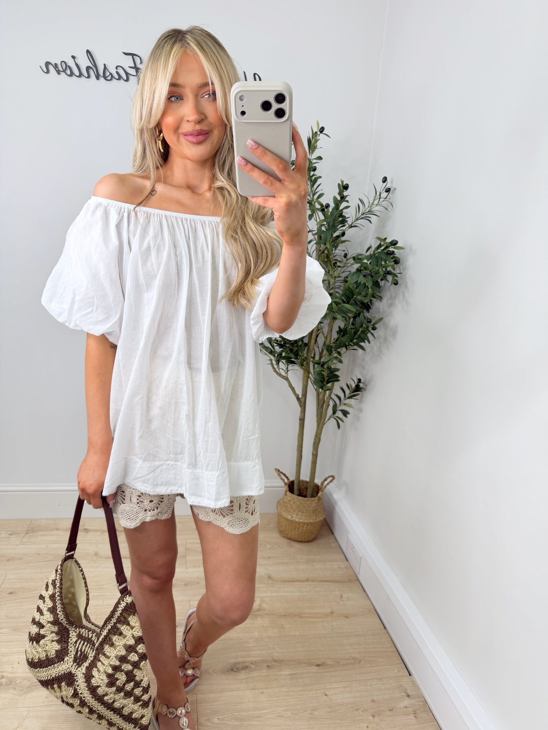 Verity Top - White