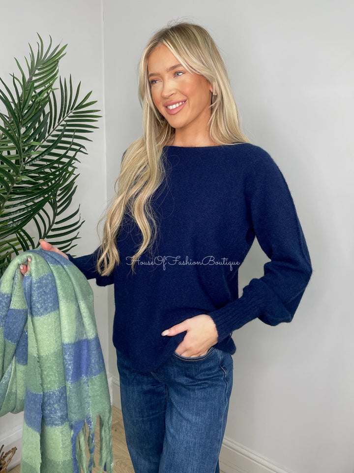 Marianna Long Sleeve - Navy