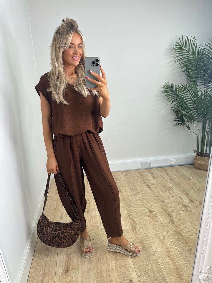 Libby Set - Chocolate