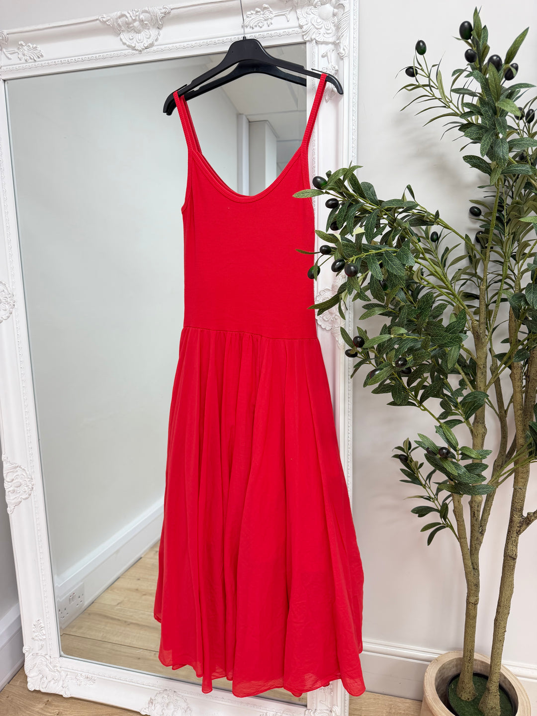 Anaya Dress - Red