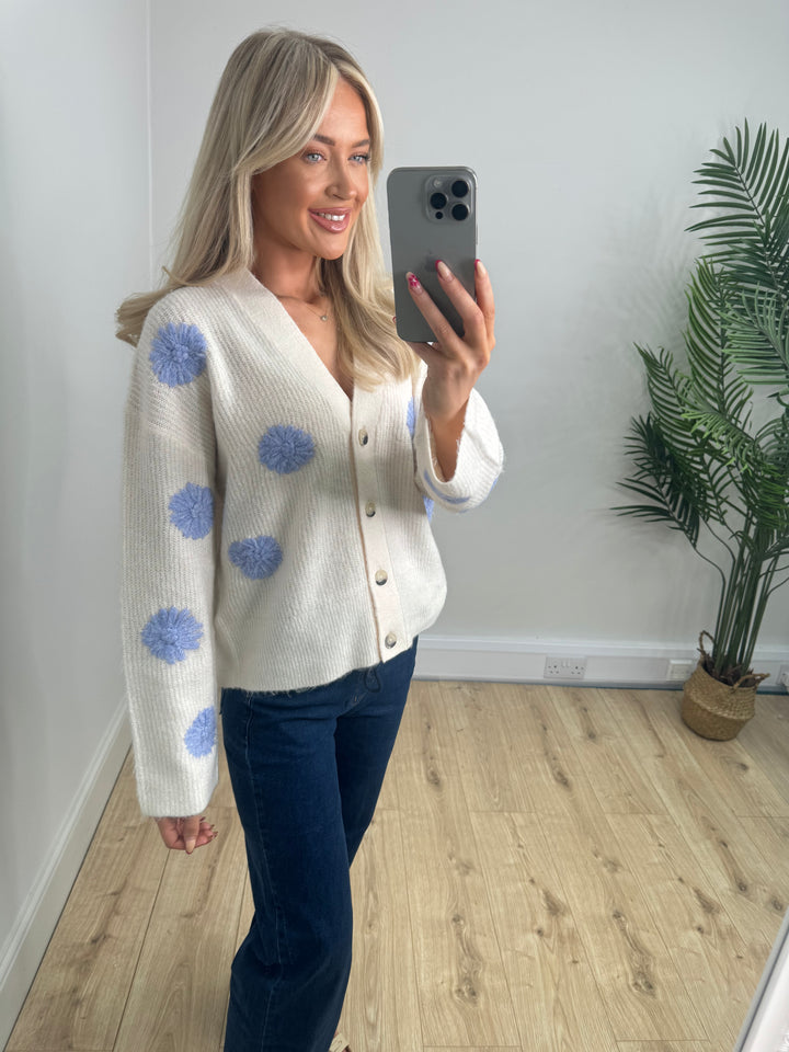 Birdie Cardigan - Blue