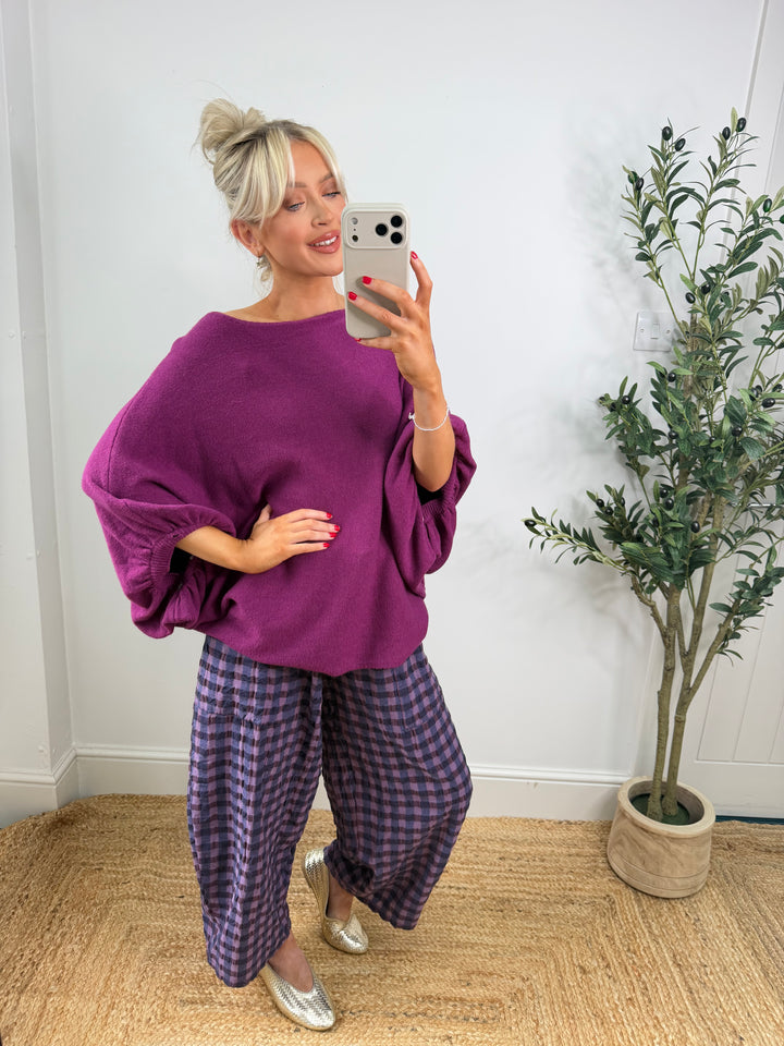 Kelly Knit - Berry