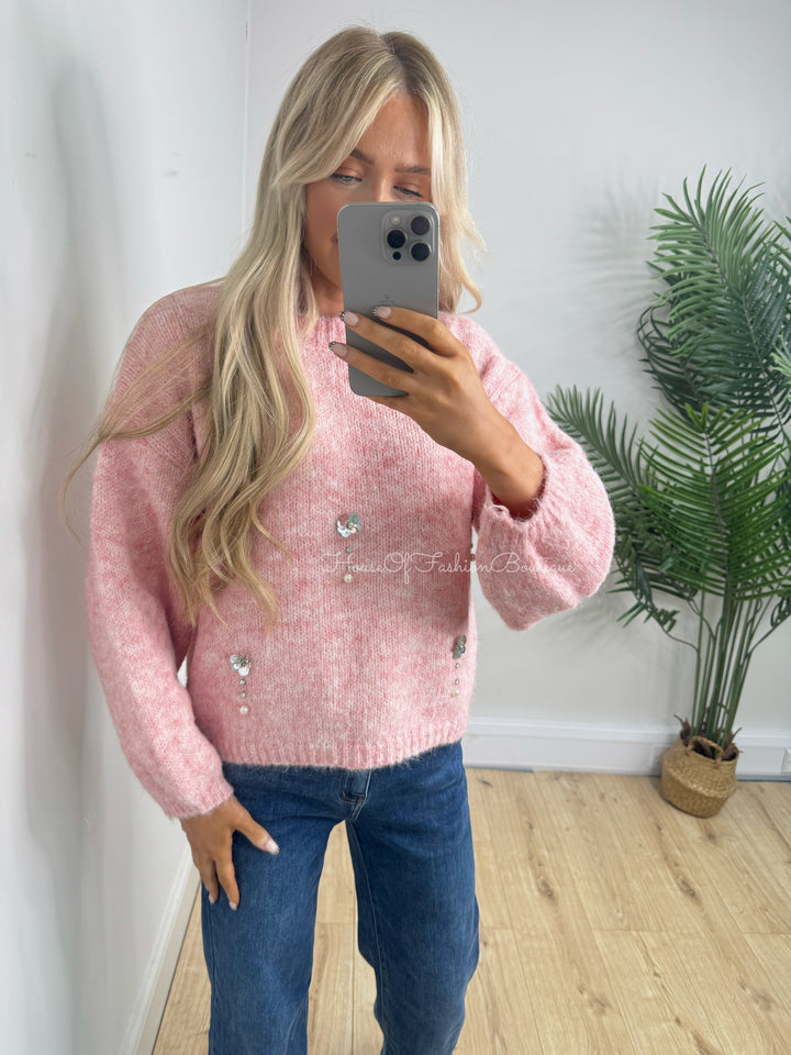 Petal Knit - Baby Pink