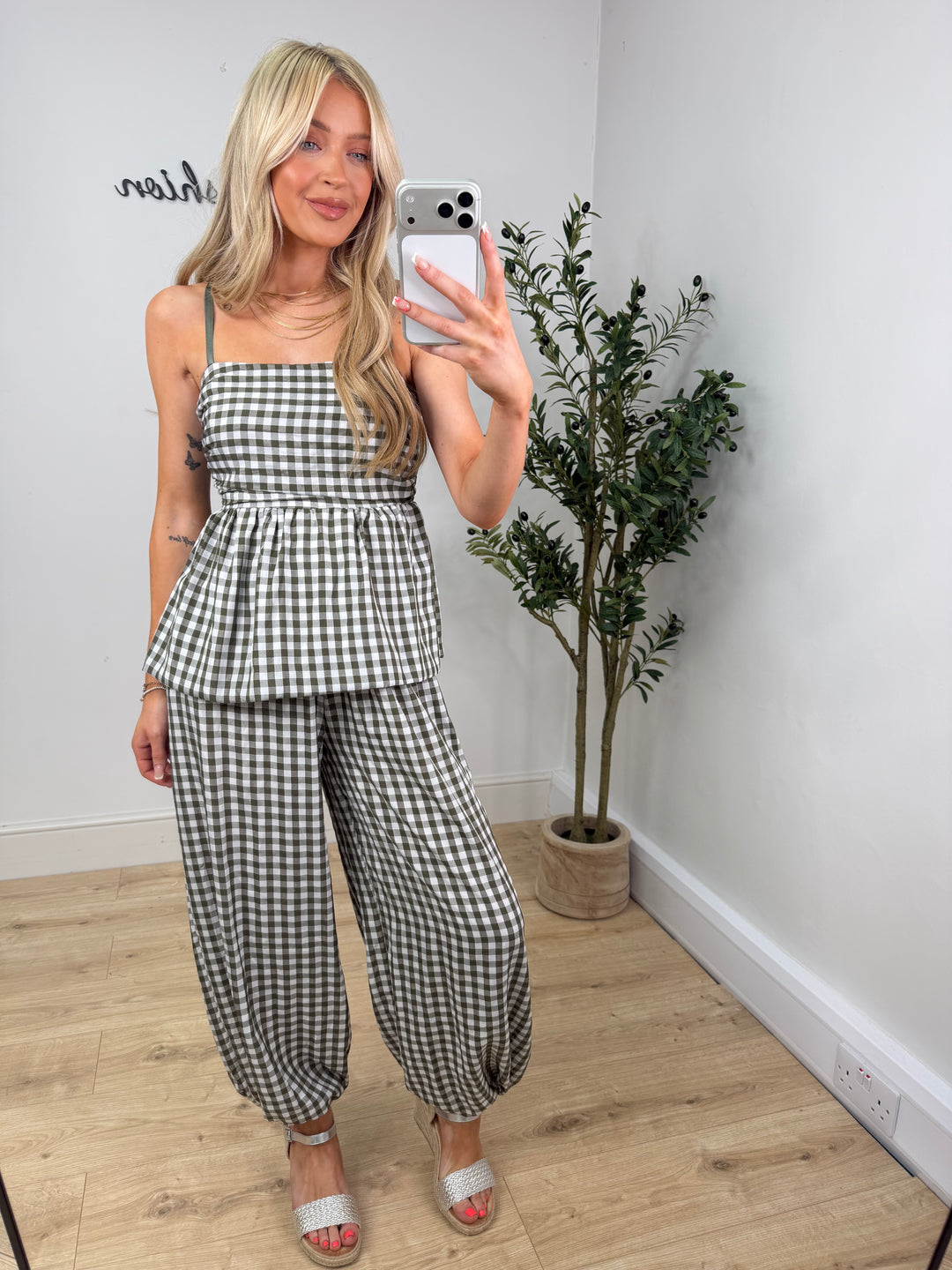Valencia Co-Ord - Khaki