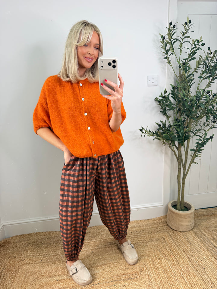 Kassia Cardigan - Pumpkin