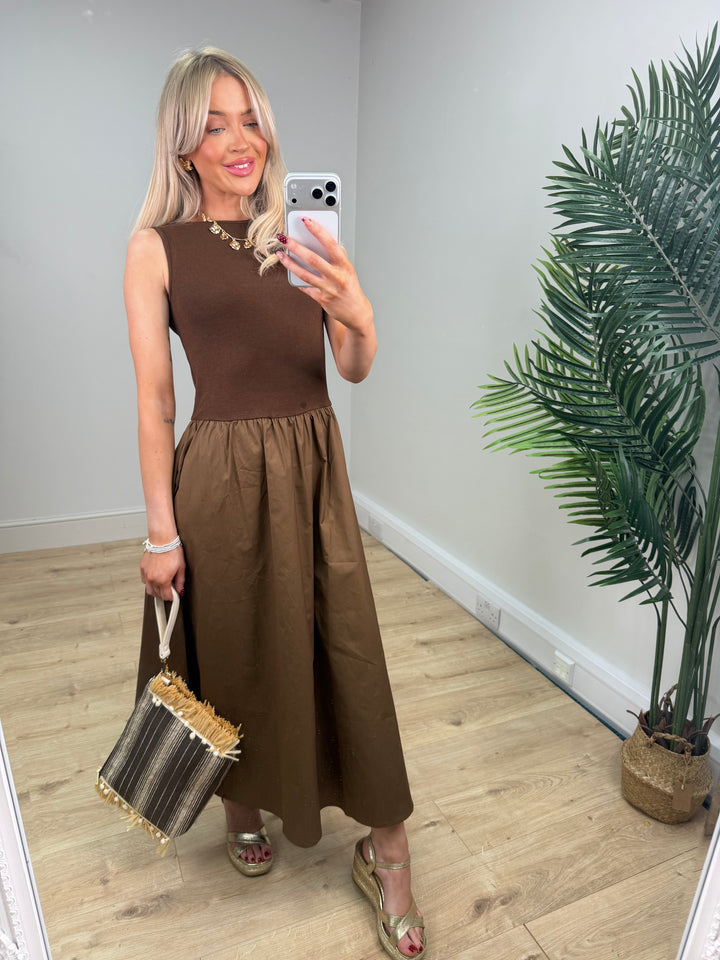 Harmony Dress - Chocolate